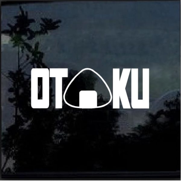 OTAKU anime manga pride Window Decal Sticker