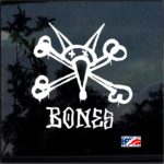  Rat Bones Powell Brigade Window Decal Sticker