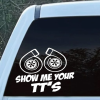 Show me your TT's Turbo window decal Sticker
