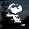 Snoopy Joe Cool Window Decal Sticker