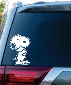 Snoopy and Woodstock - Cartoon Decal Sticker