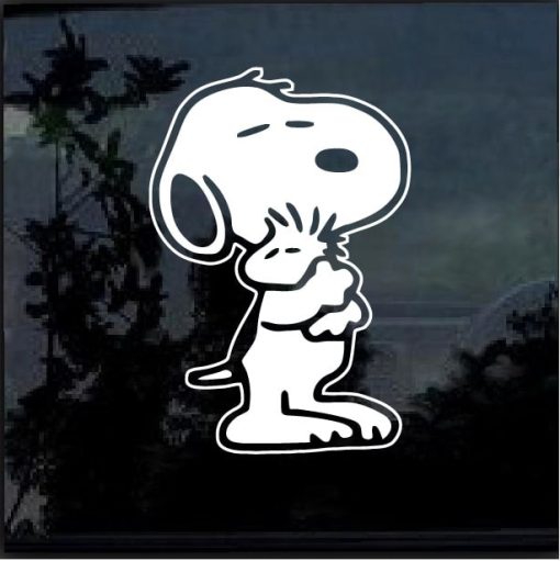 Snoopy and Woodstock - Cartoon Stickers and Decals For your car and truck