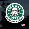 Star Wars Coffee Full Color Decal Sticker