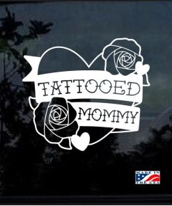 Tattooed Mommy Decal Sticker