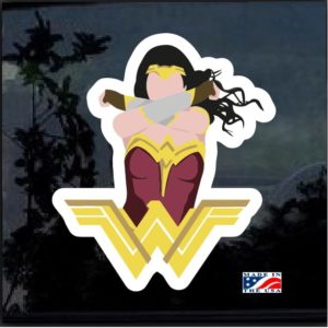 Wonder Woman Color Decal Sticker