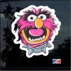 Muppets Animal Head Full Color Decal StickerMuppets Animal Head Full Color Decal Sticker