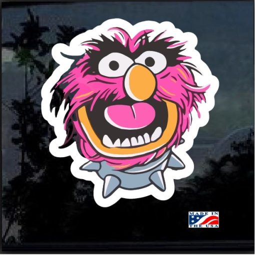 Muppets Animal Head Full Color Decal StickerMuppets Animal Head Full Color Decal Sticker