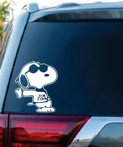 Snoopy Joe Cool - Cartoon Decal Sticker