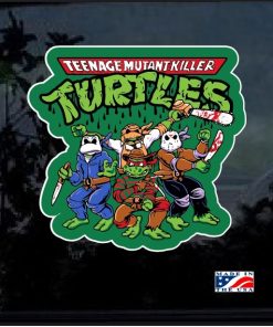 Teenage Mutant Killer Turtles Full Color Decal Sticker