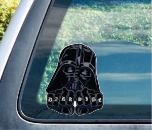 Darth Vader Dark Side Window Decal Sticker