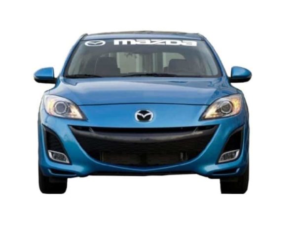Mazda Windshield Banner Decal Sticker III
