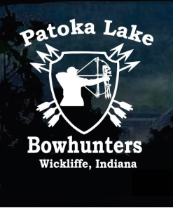 Patoka Lake Bowhunters Decal Sticker