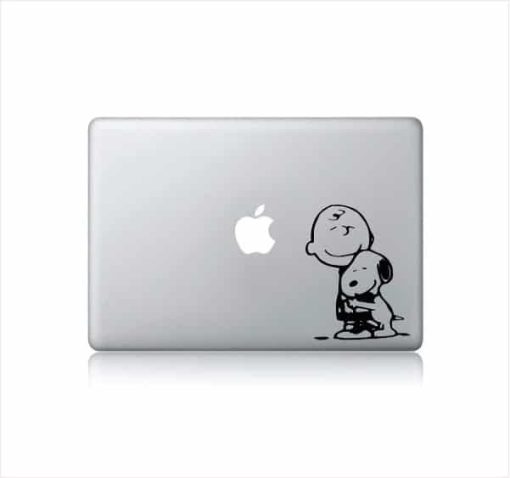 Laptop Stickers - Charlie Brown and Snoopy - Decal