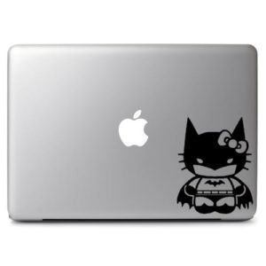 Laptop Stickers - Hello Kitty Batman - Decal