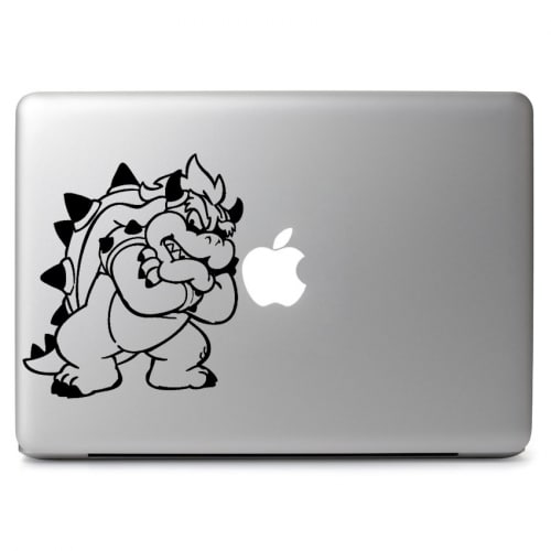 Laptop Stickers - Mario Bothers Bowser - Decal