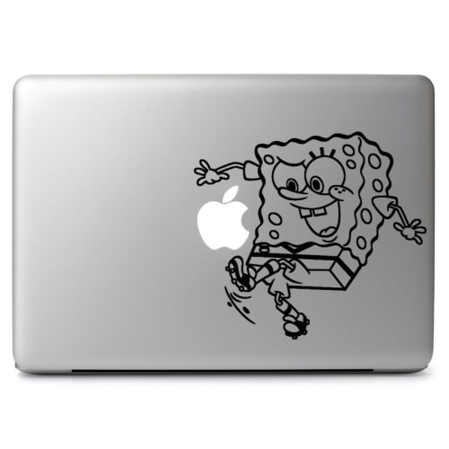 Laptop Stickers - Sponge Bob Square Pants - Decal