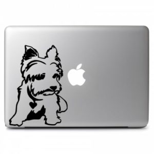 Yorkshire Terrier Puppy – Decal Laptop Decals Stickers | Custom Made In ...