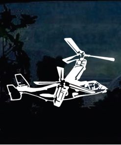 Military Decals - Osprey Helicopter Sticker