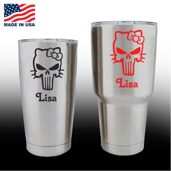 hello kitty yeti tumbler