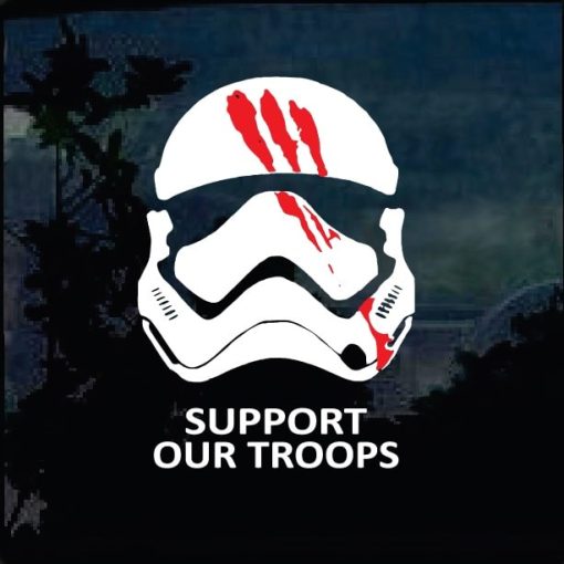 storm Trooper Support our troops bloody
