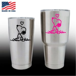 Yeti Decals – Cup Stickers – Snoopy | MADE IN USA