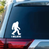 I Believe Sasquatch Bigfoot Decal Sticker