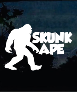 Skunk Ape Bigfoot - Bigfoot Decal Stickers