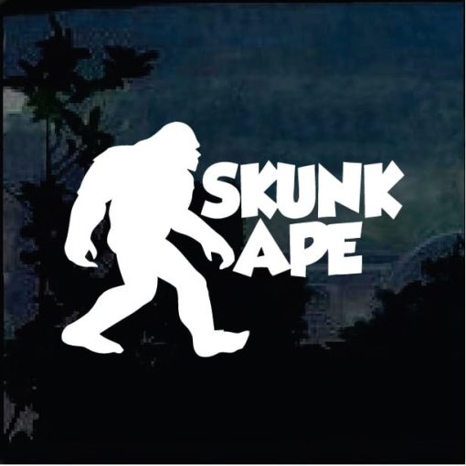 Bigfoot stickers - Skunk Ape Decal