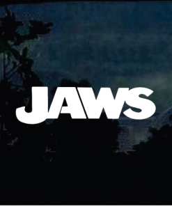 Jaws Shark window decal Sticker