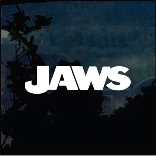 Car Decals - Jaws Shark Sticker