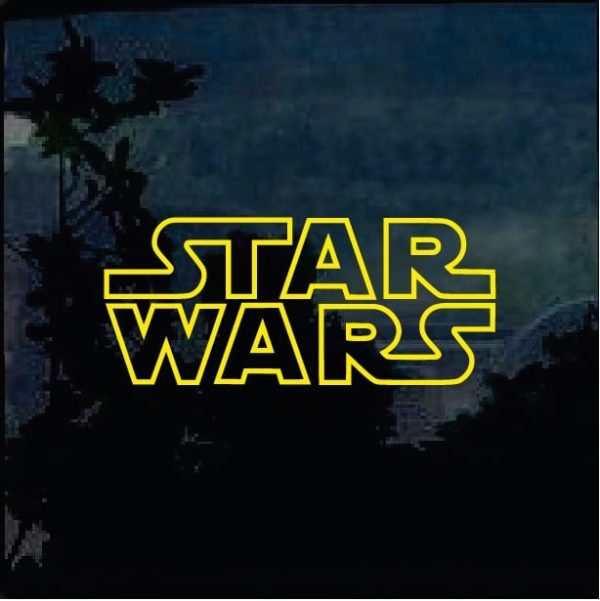 Car Decals - Star Wars Sticker a2