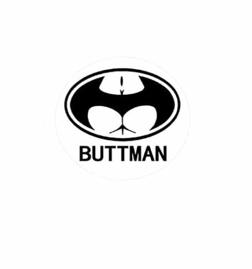 Hard hat stickers - Buttman