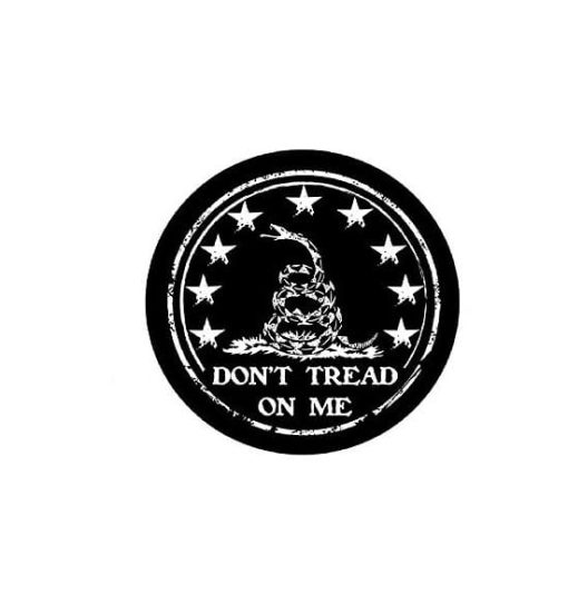 Hard hat stickers - Dont Tread on Me ii