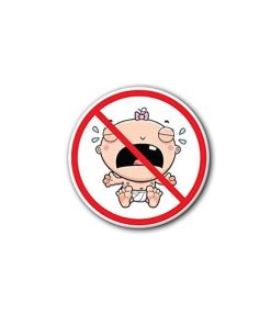 Hard hat stickers - No Cry babies