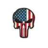 Hard hat stickers - Punisher American Flag