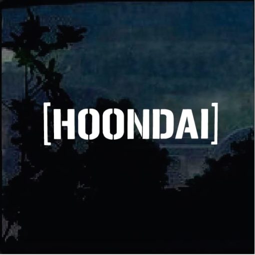 Jdm Stickers - HOONDAI hoonigan Decal