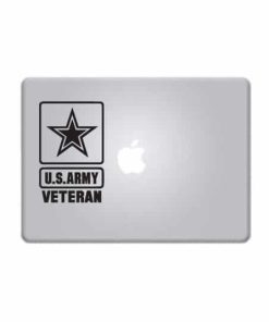 Laptop Stickers - Army Veteran - Decal