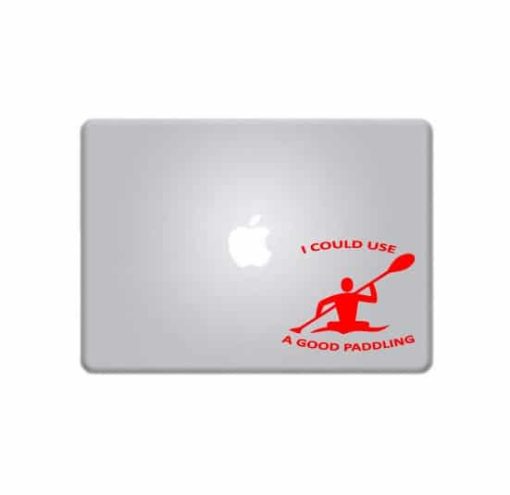 Laptop Stickers - Kayak Good Paddling - Decal