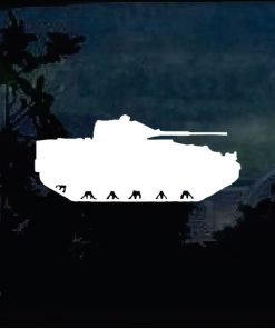 Military Decals – Tank Silhouette a2