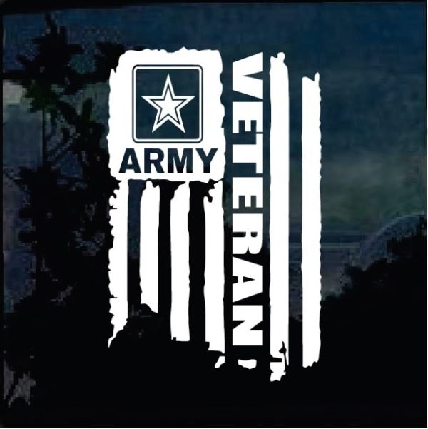 5 ★★★★★ Military Decal Stickers | Made in USA