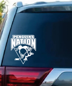 Pittsburgh Penguins Nation Window Decal Sticker