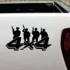 4x4 Decals - 4x4 Soldier Military Silhouette Sticker
