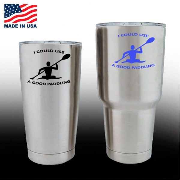 Yeti Decals Cup Stickers Kayak Good Paddling Custom Made In the