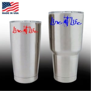 Yeti Decals - Cup Stickers - Line Life Lineman