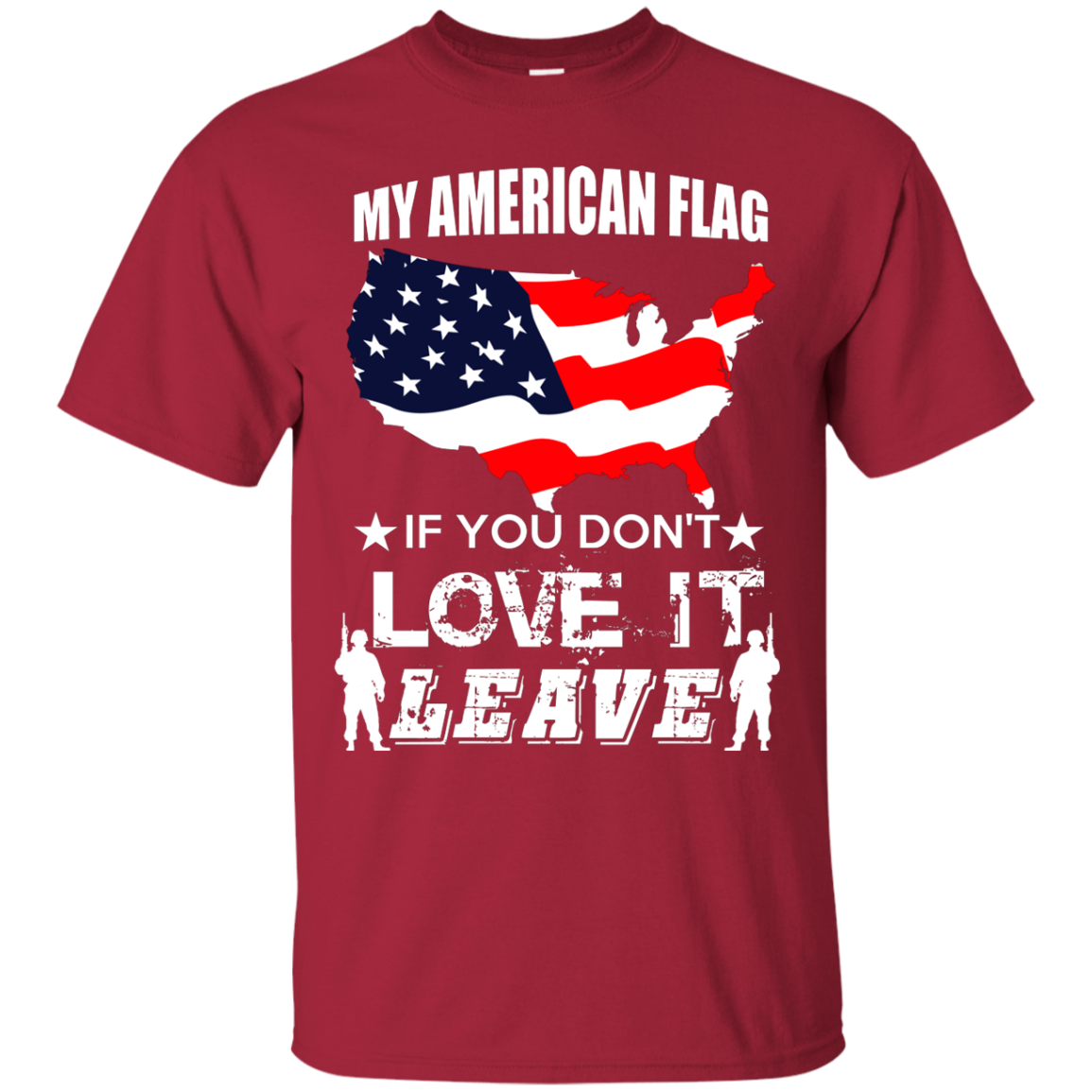 My American Flag Patriotic Tee Shirt