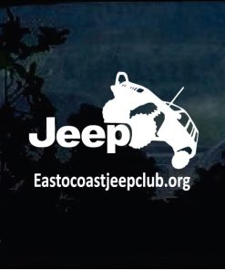 Jeep Decals - East Coast Jeep Club Decal