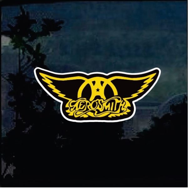 Aerosmith Full Color – Band Sticker | Custom Made In the USA | Fast ...