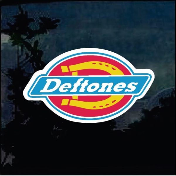 Band Stickers - Deftones Full Color Decal
