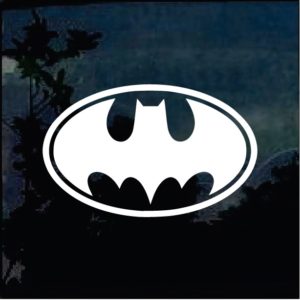 Car Decals - Batman Winged Sticker