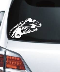Millennium Falcon window decal Sticker